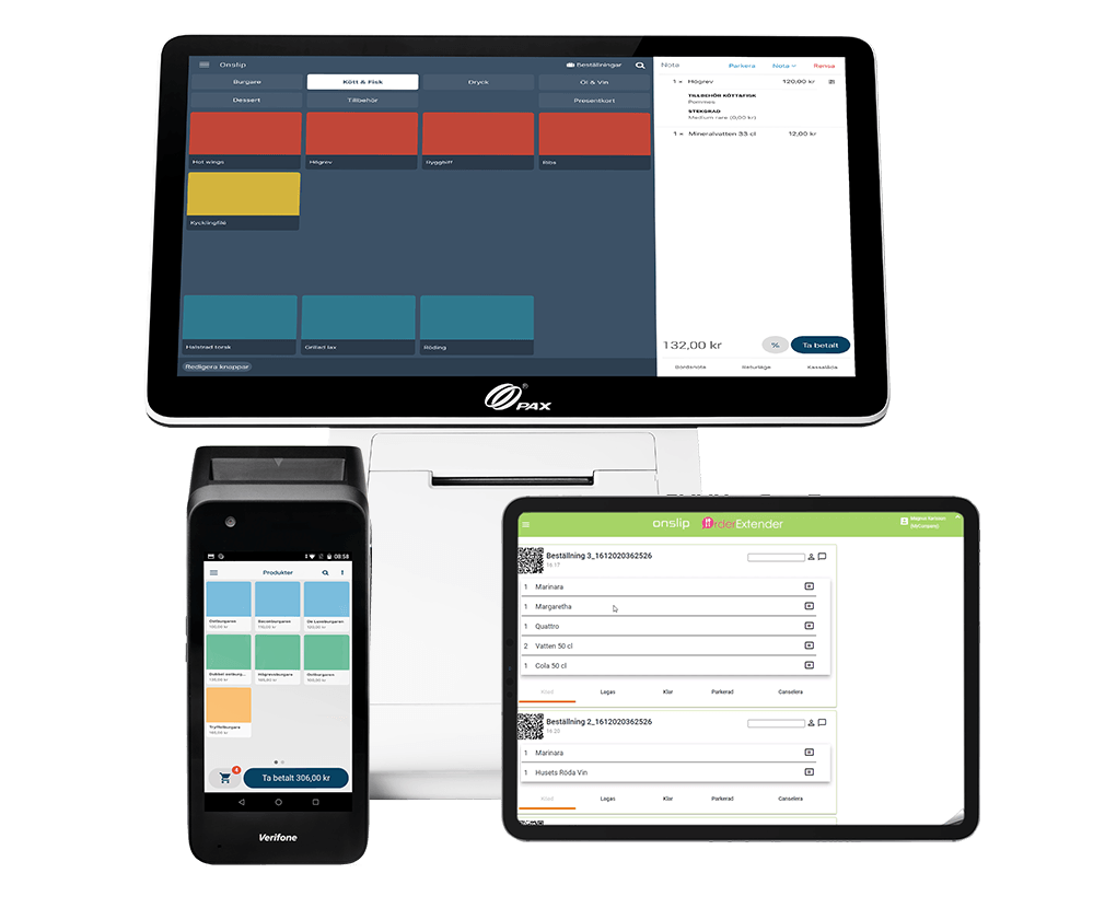 Helt digital kassalösning för restauranger