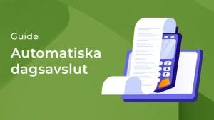 Automatiskt dagsavslut kan enkelt ställas in och schemaläggas via Backoffice så att kassan skriver ut dem efter ett givet schema